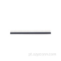 Conector fêmea usinado com passo de 2,0 mm 40P